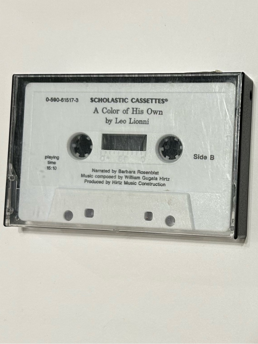 Scholastic Cassettes A Color of His Own
